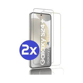 ArmorDrop Premium Screenprotector Geschikt Voor Samsung S24+ (S24 Plus) - Gehard Glas - 2 Stuks