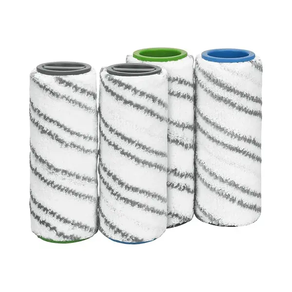 4x Rollers Grijs Geschikt Voor Karcher FC3 FC3D FC5 FC7 Floor Cleaner Onderdelen Vervanging Rollen 2.055-007.0 Dweil Pad Mop Microfiber thumbnail