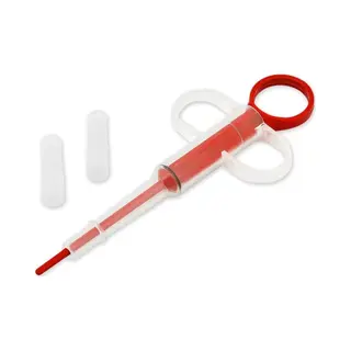 BlackBear Pillen Schieter - Kat - Medicatie Katten - Voedingsspuit - Rood