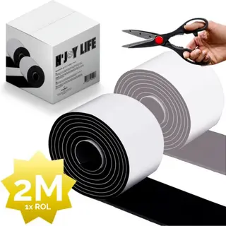 1x N'Joy Life Premium Vilt Op Rol - Anti Kras Meubelvilt Viltjes - 2 Meter X 5 Cm - Zelfklevende Stoelpoot Beschermers - Meubelglijders Antikras Vilt