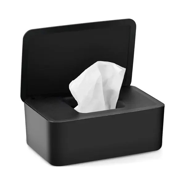 Dayshake Doekjeshouder - Babybillen Funkybox - Wipe Box Doekjesverdeler - Billendoekjes Houder Zwart - Tissue Box - Billendoekjesdoos - Geschikt Voor thumbnail