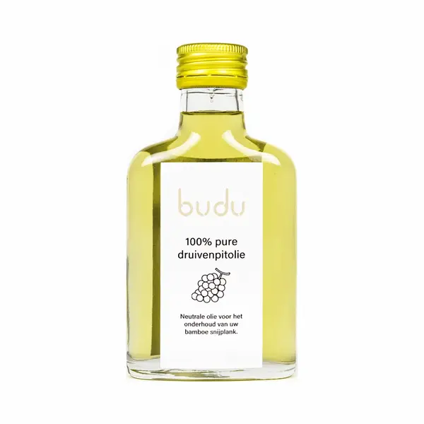 Budu Onderhoudsolie Bamboe Of Houten Snijplanken - Druivenpitolie - 100 Ml - Olie thumbnail