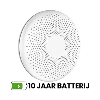 Aroha Safety Pro Kombination Rauchmelder Und Kohlenmonoxid Melder - 10 Jahre Batterie - Kombinationsmelder, Co Melder & Feuermelder