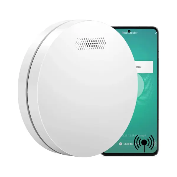 Aroha Smart Connect & Link Wlan-Rauchmelder Vernetzt - 10 Jahre Batterie - Feuermelder - Brandmelder Vernetzbar Mit App Tuya & Smartlife, Smart Home thumbnail
