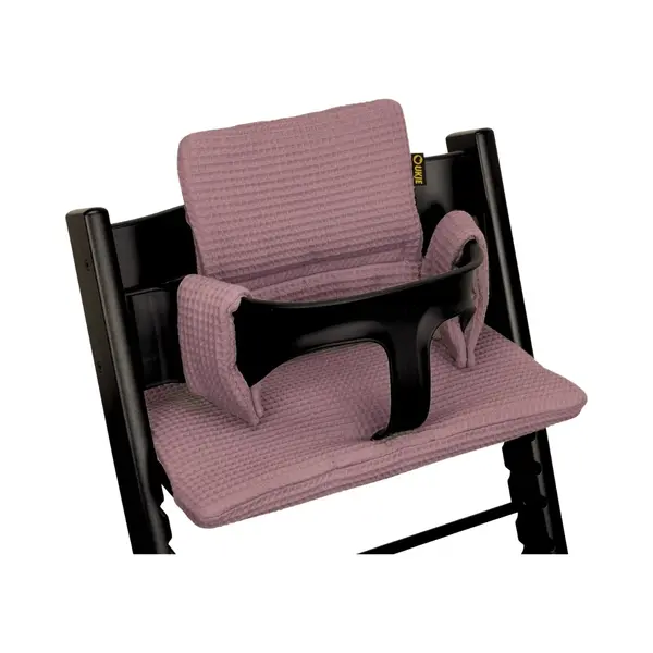 Ukje Stoelverkleiner TrippTrapp - Geschikt Voor Stokke Tripp Trapp Kussenset - Kinderstoel Verkleiner - Perfecte Pasvorm - Extra Dik - Taupe - Wafelstof thumbnail