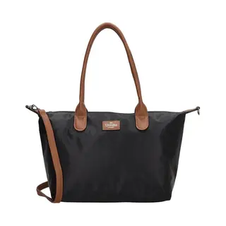 Charm London - Damen Umhängetasche Mittelgroß - Für Arbeit & Uni - Braun Schultertasche Mit Verstellbarem Abnehmbarem Gurt Mit Vielen Fächern -