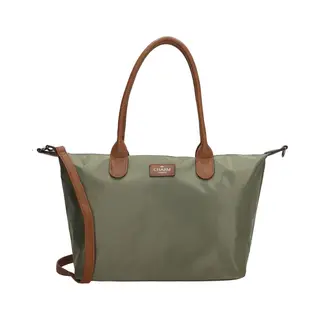 Charm London - Damen Shopper Handtasche Aus Lederoptik - Schultertasche Mit Verstellbarem & Abnehmbarem Schultergurt - Großes
