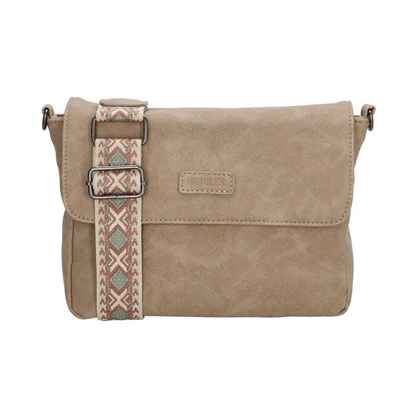 Beagles Damen Shopper Rucksack – Wasserdicht – Verstellbare Schultergurte – Handgriff – Mehrere Fächer – Alltagstauglich - Dark Taupe thumbnail