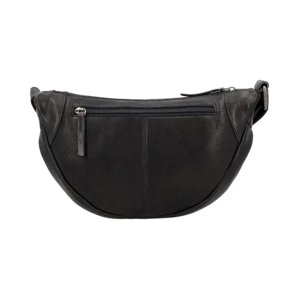 Hide & Stitches Earth Heuptas - Crossbody - Duurzaam Gelooid Leer - Praktische Indeling - Verstelbare Schouderband - Duurzaam Leer - Leren Dames Tas - thumbnail