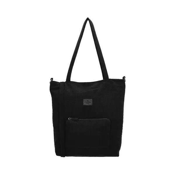 Charm London Valley Shopper - Schoudertas - Crossbody - Verstelbare - Afneembare - Schouderband - Lichtgewicht - Wafelstructuur - Tote Bag - Dames Tas thumbnail