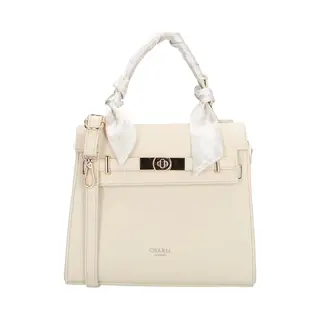 Charm London The Hamptons Handtas - Schoudertas - Dames - Crossbody - Dames Tas - Crème