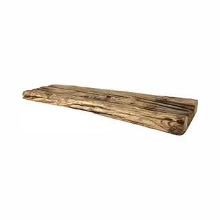 Wood Brothers Zwevende Rustiek Eiken Spoorweg Wandplank 120 X 20 Cm