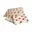 10x16, Rood, hartjes