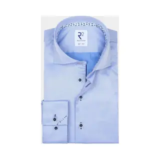 R2 Amsterdam R2 Hemd Twill Blau - Größe 45