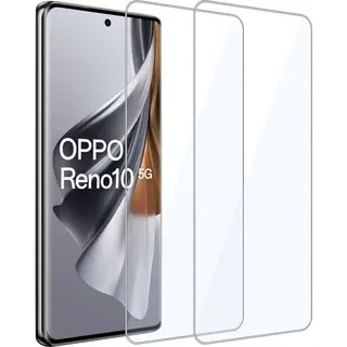 ChiGuard 2x Geschikt Voor Oppo Reno 10 / 10 Pro - Screenprotector - Beschermglas - GuardCover