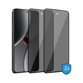 ChiGuard Privacy Screenprotector 2x Geschikt Voor Xiaomi 15 Ultra Screenprotector - Beschermglas - Privé GuardCover
