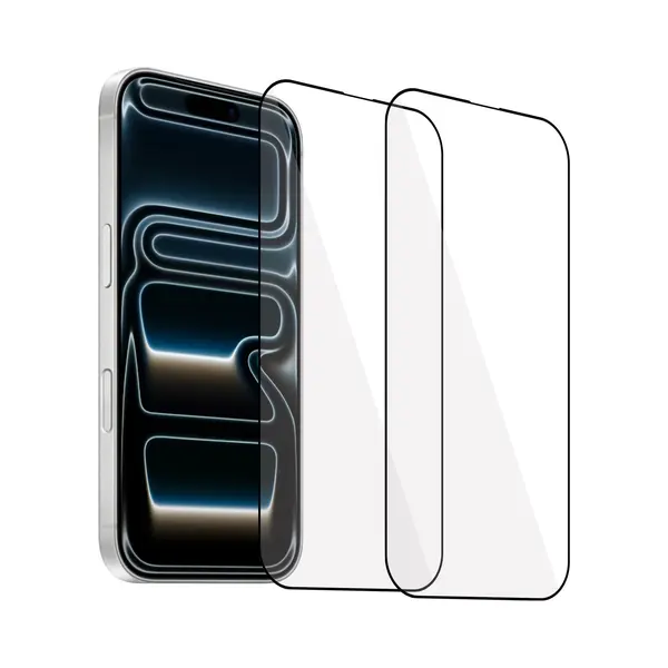 ChiGuard Screenprotector 2x Geschikt Voor IPhone 17 Pro Screenprotector - Full Screen - Curved - GuardCover thumbnail