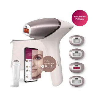 Philips Lumea Ipl 9900 Series BRP958/00 Ipl Haarentfernungsgeraet mit SenseIQ