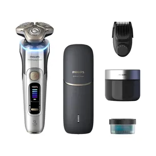 Philips i9000 Prestige Ultra XP9404/46 Elektrischer Nass- & Trockenrasierer mit SkinIQ Pro