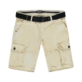 Cars Jeans Short Durras Heren Broek - Sand - Maat M