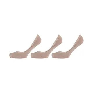 Apollo - Bamboe Sneaker Footies - Skin - 3-Pak - Maat 35/38 - Bamboe Sokken - Footies Dames - Sneaker Sokken Dames
