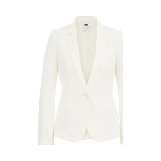 We Fashion Dames Getailleerde Jersey Stretch Blazer