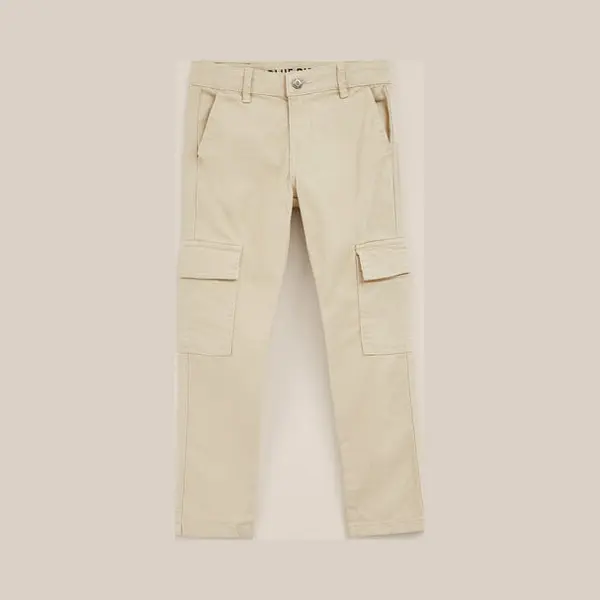 We Fashion Jongens Slim Fit Cargobroek thumbnail