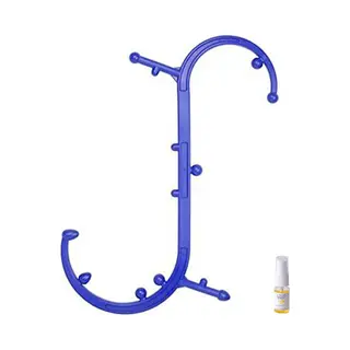Aurgan Thera Cane S-Curve Met 10 Ml Argan Massageolie - Spierknopen - Spierpijn - Fysio - S-Trigger Massage - Tegen Nekpijn Rugpijn - Voor