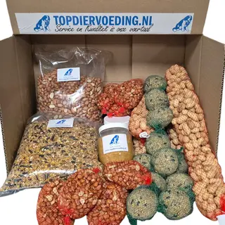Topdiervoeding.nl Mixpakket Vogelvoer Voor Buitenvogels - 10kg - Top Kwaliteit