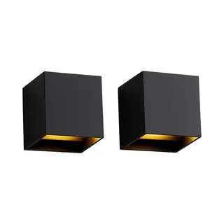 2X Oplaadbare Wandlamp Binnen Op Batterijen Draadloos - Krachtige 5200mAh Batterij - 2700K Warm Licht - Met Bewegingssensor - Wandlamp Oplaadbaar -