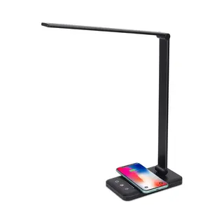 Lichtendirect-Led Bureaulamp- Dimbaar- Leeslamp-Draadloze Oplader-Usb-5 Modus-Tafellamp- Nacht Lamp- Slaapkamer Lamp-Touch- Wireless Charger