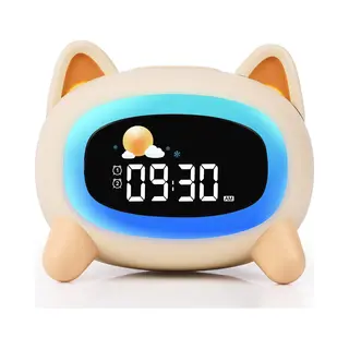 Slaaptrainer - Wake-up Light - Speaker Radio - White Noise Machine - Bluetooth - Kinderwekker - Nachtlampje