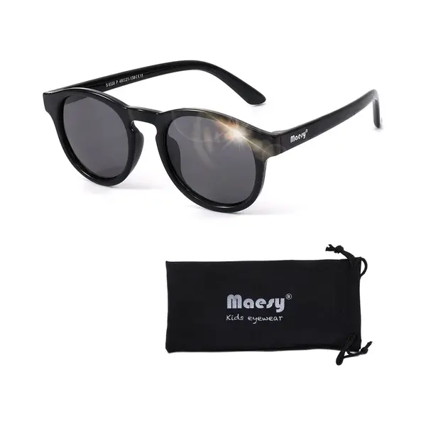 Maesy Novi Children's Sunglasses For 6-12 Years - UV400 Polarised Protection - Flexible And Flexible Frame - Safe And Comfortable Sunglasses Children, thumbnail