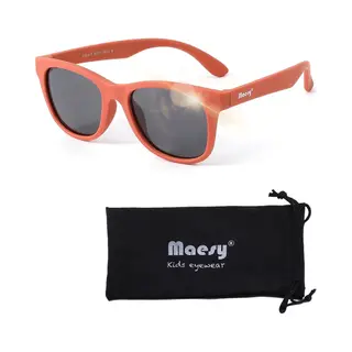 Maesy Kinder Sonnenbrille Für 6-12 Jahre - UV400 Polarisierter Schutz - Flexibler Und Biegsamer Rahmen - Sichere Und Bequeme Sonnenbrille Kinder -