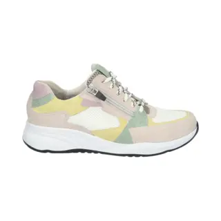 Durea - 6295 H - Lage SneakersDames Sneakers - Kleur, Wit/beige - Maat, 42