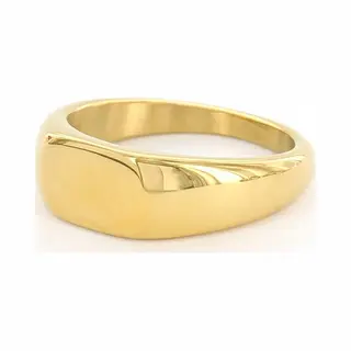 Kalli Ring (Sieraad) Zegel Ovaal Maat 19 Goud