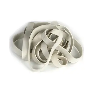 Tentelastieken - 20x - Zwart - Rubber - 10 X 1 X 0, 15 Cm - Camping Accessoires