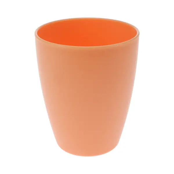 Excellent Houseware Drinkbekers Van Onbreekbaar Kunststof - 340 Ml - Oranje - Kinderen - Limonade Bekers - Campingservies - Picknickservies thumbnail