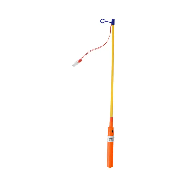 Tender Toys Lampionstokje - Oranje - Met Led Lichtje - 50 Cm - Sint Maarten Lopen - Lampionnentocht thumbnail