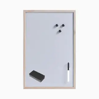 Zeller - Magnetisch Whiteboard/memobord - 40 X 60 Cm - Wisser En Stift