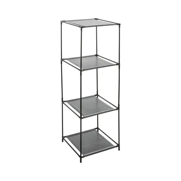 5Five Mandjes Opbergrek - 3-laags - Metaal En Kunststof - 34 X 98 Cm - Voor Opbergmanden Van 29 Liter thumbnail