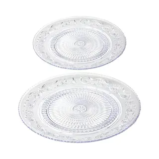 Plasticforte Kunststof Borden - Set 8x Stuks - Ontbijt/gebaksbordjes En Dinerborden - 18 En 31 Cm
