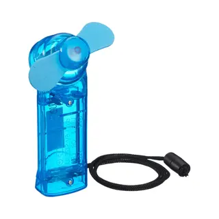 Cepewa Ventilator Voor In Je Hand - Verkoeling In Zomer - 10 Cm - Blauw - Klein Zak Formaat Model