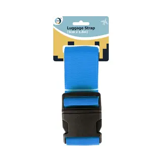 Did Kofferriem/bagageriem/kofferband - 180 Cm - Blauw - Koffer Beveiliging
