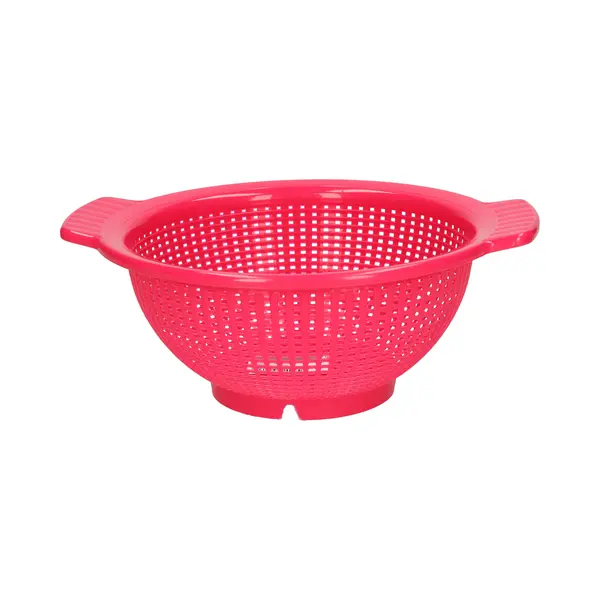 Plasticforte Keuken Vergiet/zeef - Kunststof - D23 X H10 Cm - Fuchsia Roze thumbnail