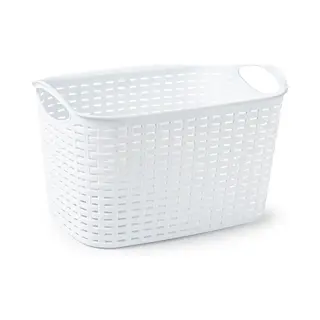Plasticforte Opbergmand/kastmandje - 6, 4 Liter - Ivoor Wit - Kunststof - 19 X 29 X 18 Cm