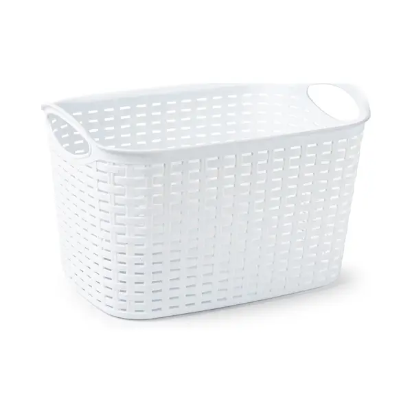 Plasticforte Opbergmand/kastmandje - 6, 4 Liter - Ivoor Wit - Kunststof - 19 X 29 X 18 Cm thumbnail