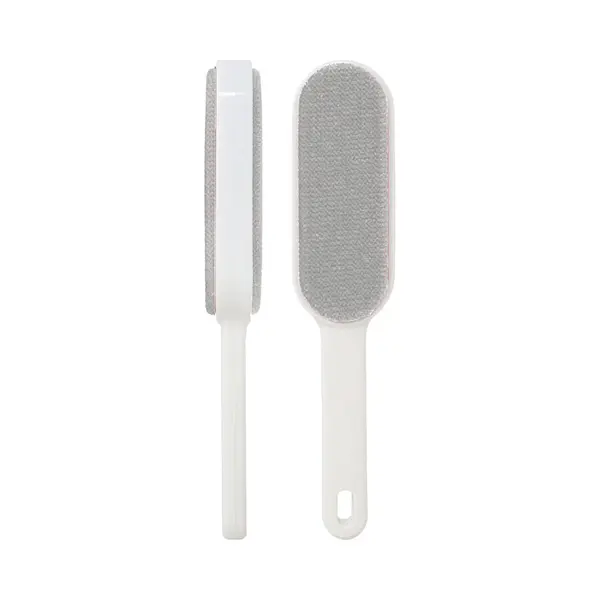 Concorde Kledingborstel - 24 Cm - Wit/grijs - Ontpluizer - Pluizen Verwijderen - Kleding En Meubels thumbnail