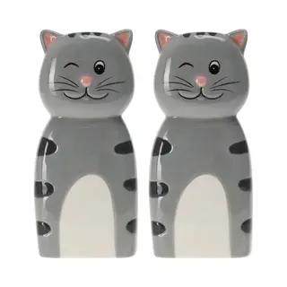 Excellent Houseware Waterverdamper Radiator - 2x - Kat - Kunststeen - Kinderkamer - 18 Cm - Luchtbevochtiger