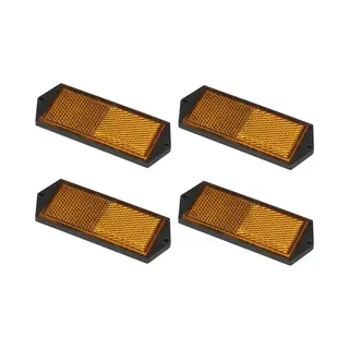 ProPlus Reflector - Set 4x - Oranje - Schroefbevestiging - 104 X 40 Mm